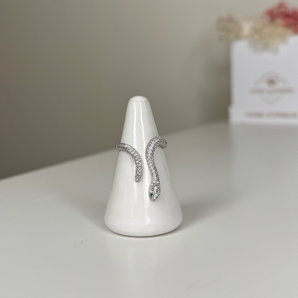 Silver Snake Ring